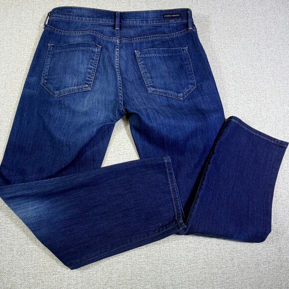 COH Citizens of Humanity Women’s 30 Blue Dyan Drop Rise Cropped Denim Jeans - Picture 2 of 7